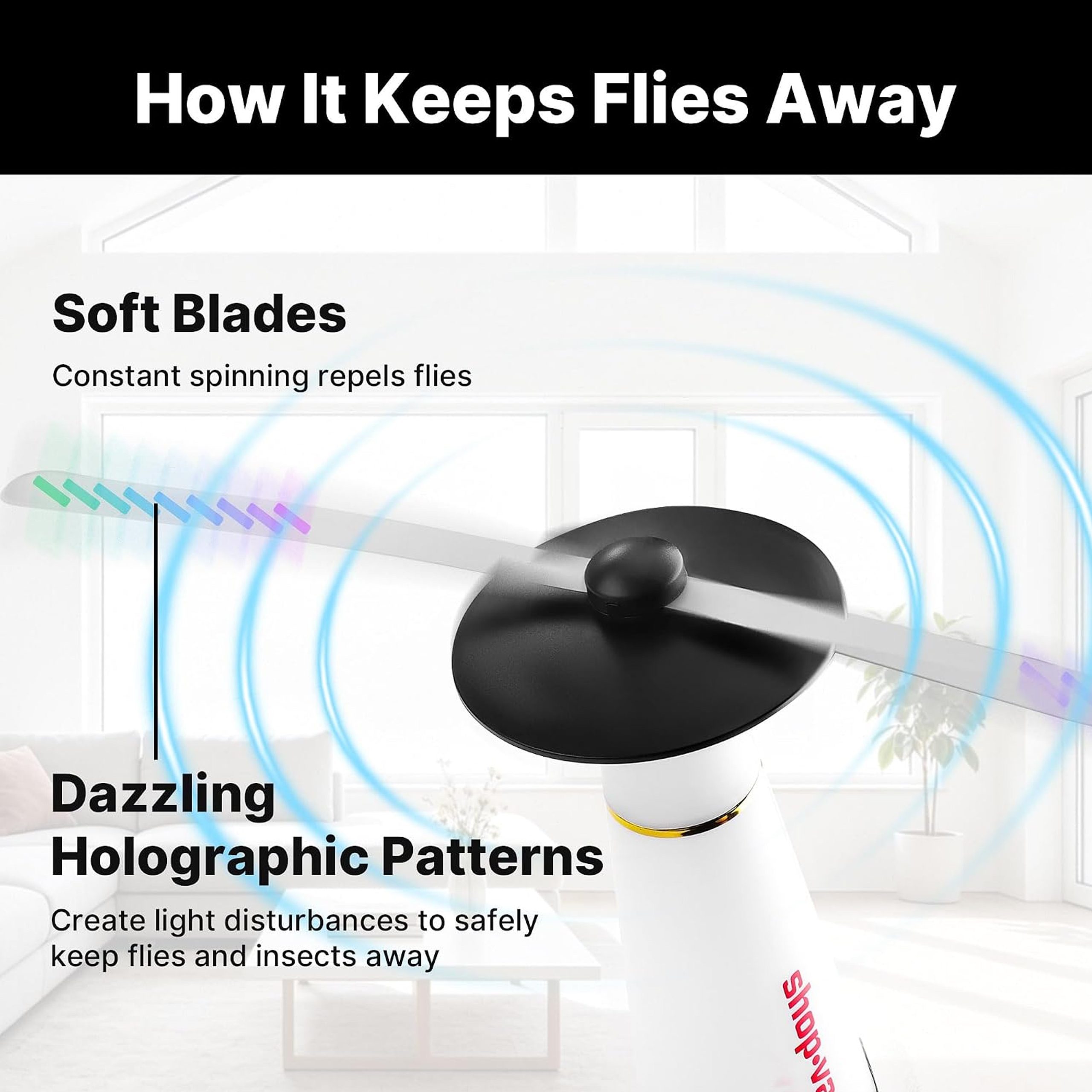 Shop-Vac® LED Fly Fans (2 pack) - Image 4