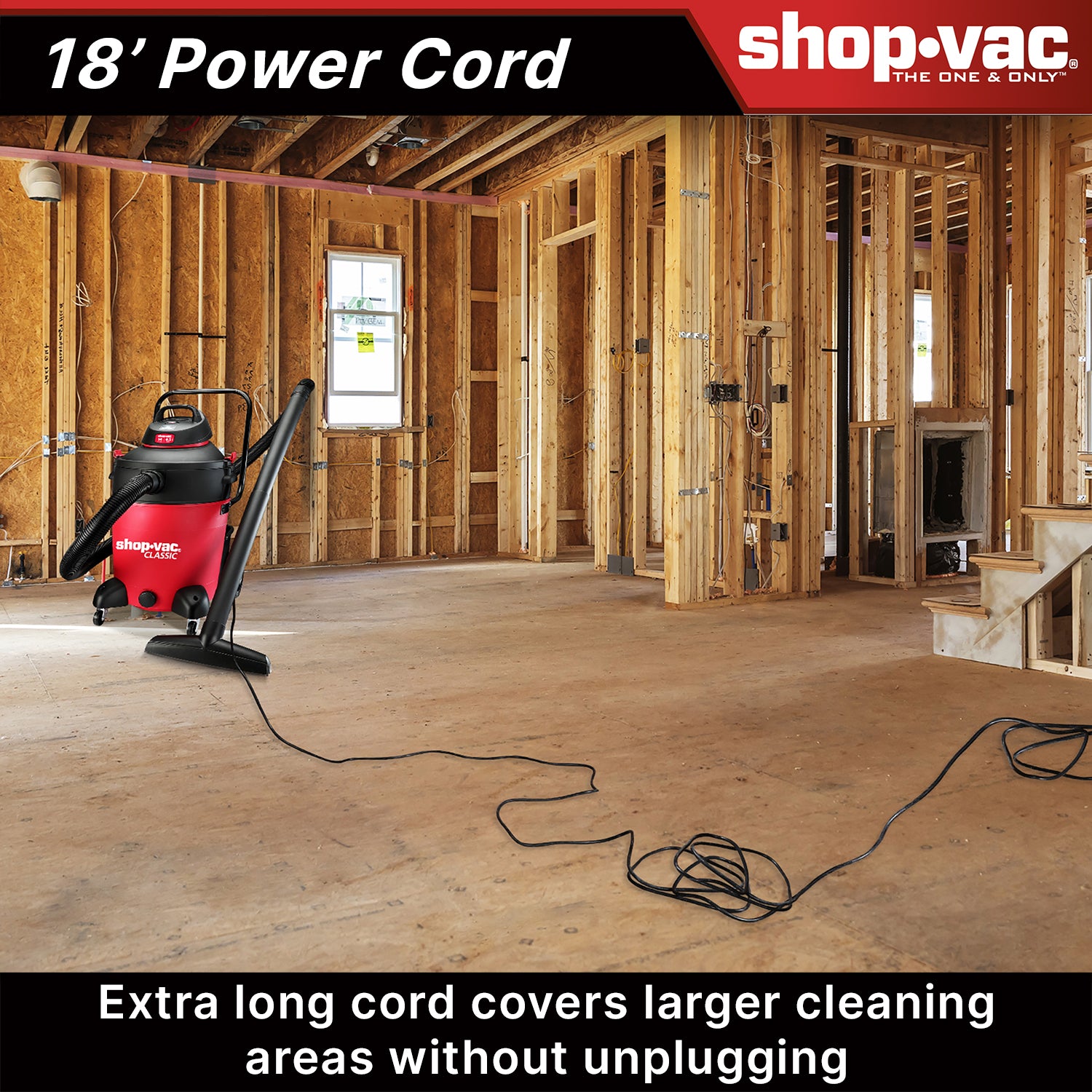 Shop-Vac® 14 Gallon 6.5 Peak HP Wet/Dry Vacuum - Image 6